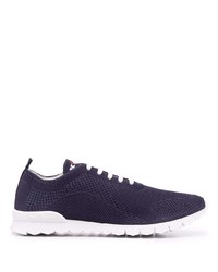 Chaussures de sport bleu marine et blanc Kiton