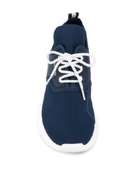 Chaussures de sport bleu marine et blanc Lacoste