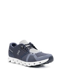 Chaussures de sport bleu marine et blanc ON Running