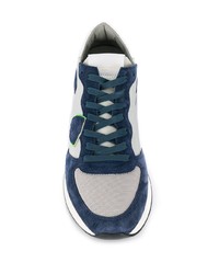 Chaussures de sport bleu marine et blanc Philippe Model