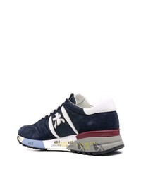 Chaussures de sport bleu marine et blanc Premiata