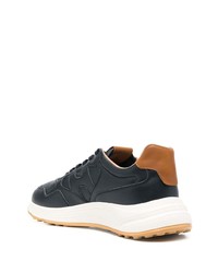 Chaussures de sport bleu marine et blanc Hogan