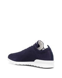 Chaussures de sport bleu marine et blanc Kiton