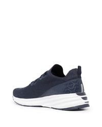 Chaussures de sport bleu marine et blanc Ea7 Emporio Armani