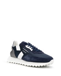 Chaussures de sport bleu marine et blanc Ghoud