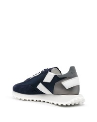 Chaussures de sport bleu marine et blanc Ghoud