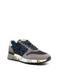 Chaussures de sport bleu marine et blanc Premiata