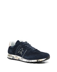 Chaussures de sport bleu marine et blanc Premiata