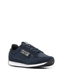 Chaussures de sport bleu marine et blanc VERSACE JEANS COUTURE