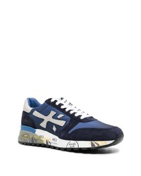 Chaussures de sport bleu marine et blanc Premiata