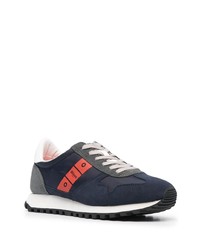 Chaussures de sport bleu marine et blanc Blauer