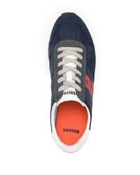 Chaussures de sport bleu marine et blanc Blauer