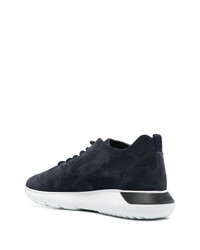 Chaussures de sport bleu marine et blanc Hogan