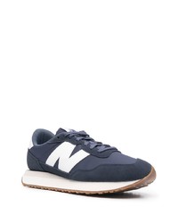 Chaussures de sport bleu marine et blanc New Balance