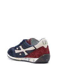 Chaussures de sport bleu marine et blanc Premiata