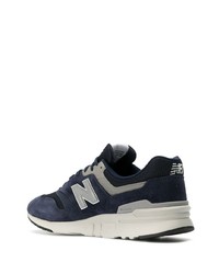 Chaussures de sport bleu marine et blanc New Balance