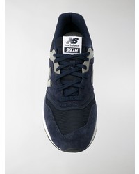 Chaussures de sport bleu marine et blanc New Balance