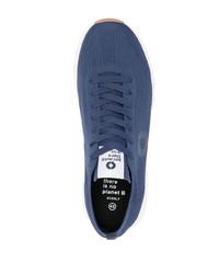 Chaussures de sport bleu marine et blanc ECOALF