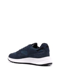 Chaussures de sport bleu marine et blanc Hogan