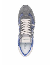 Chaussures de sport bleu marine et blanc Premiata