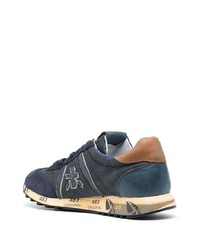 Chaussures de sport bleu marine et blanc Premiata