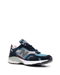 Chaussures de sport bleu marine et blanc New Balance