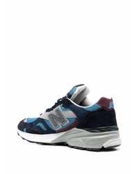 Chaussures de sport bleu marine et blanc New Balance