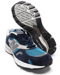 Chaussures de sport bleu marine et blanc New Balance