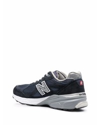 Chaussures de sport bleu marine et blanc New Balance