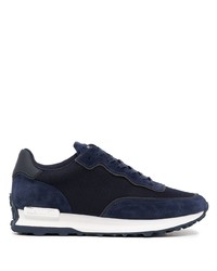 Chaussures de sport bleu marine et blanc Mallet