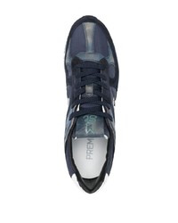 Chaussures de sport bleu marine et blanc Premiata