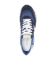 Chaussures de sport bleu marine et blanc Premiata