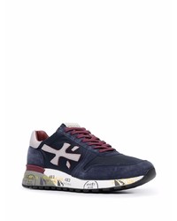 Chaussures de sport bleu marine et blanc Premiata