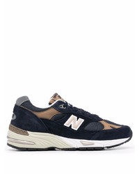 Chaussures de sport bleu marine et blanc New Balance