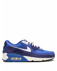 Chaussures de sport bleu marine et blanc Nike