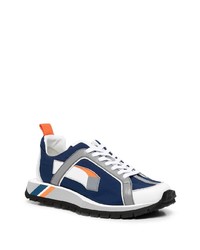 Chaussures de sport bleu marine et blanc Pierre Hardy