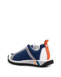 Chaussures de sport bleu marine et blanc Pierre Hardy