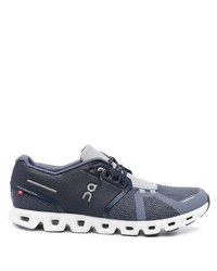 Chaussures de sport bleu marine et blanc ON Running