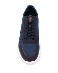 Chaussures de sport bleu marine et blanc Hogan