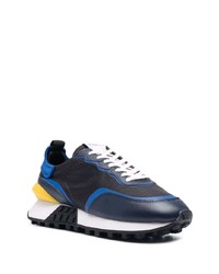 Chaussures de sport bleu marine et blanc Iceberg