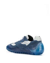 Chaussures de sport bleu marine et blanc A-Cold-Wall*