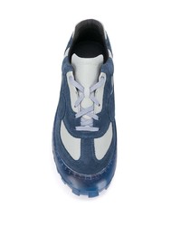 Chaussures de sport bleu marine et blanc A-Cold-Wall*