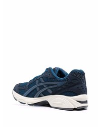 Chaussures de sport bleu marine et blanc Asics