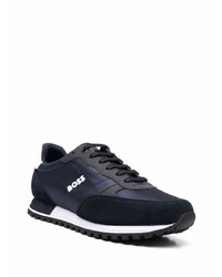 Chaussures de sport bleu marine et blanc BOSS