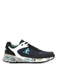 Chaussures de sport bleu marine et blanc Premiata