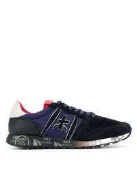 Chaussures de sport bleu marine et blanc Premiata