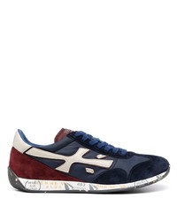 Chaussures de sport bleu marine et blanc Premiata