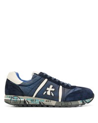 Chaussures de sport bleu marine et blanc Premiata