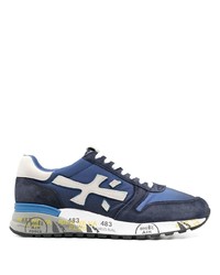 Chaussures de sport bleu marine et blanc Premiata