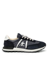 Chaussures de sport bleu marine et blanc Premiata